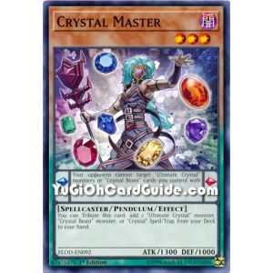 Crystal Master (Common) – Flames of Destruction | Carta YUGIOH en México