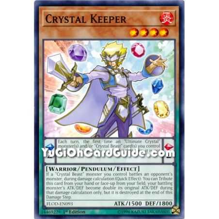 Crystal Keeper (Common) – Flames of Destruction | Carta YUGIOH en México