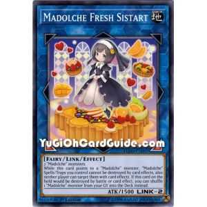 Madolche Fresh Sistart (Common) – Flames of Destruction | Carta YUGIOH en México