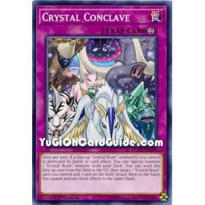 Crystal Conclave (Common) – Flames of Destruction | Carta YUGIOH en México