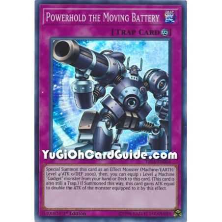 Powerhold the Moving Battery (Super Rare) – Fists of the Gadgets | Carta YUGIOH en México