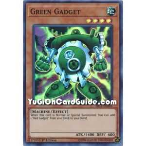Green Gadget (Super Rare) – Fists of the Gadgets | Carta YUGIOH en México