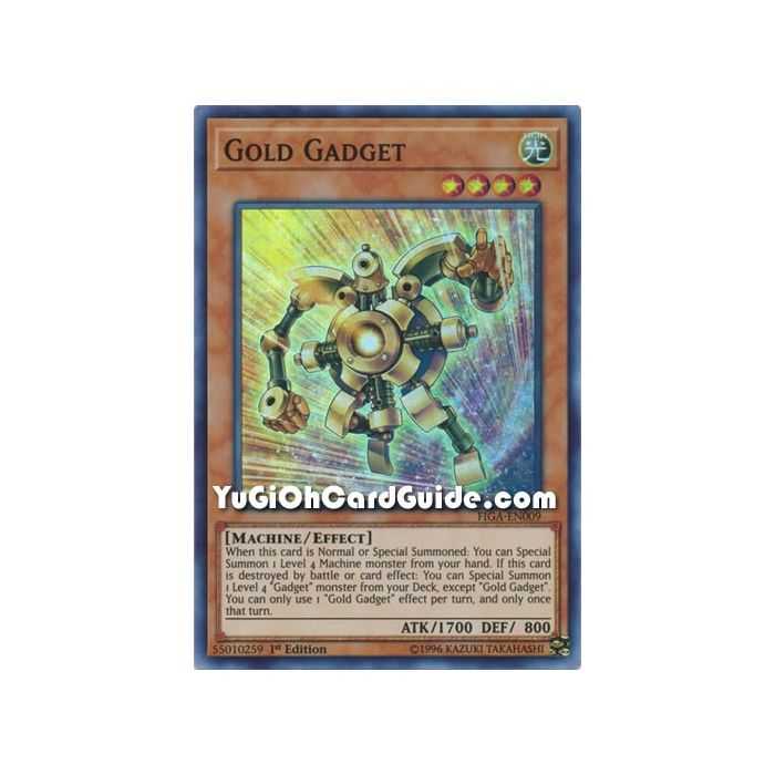 Gold Gadget (Super Rare) – Fists of the Gadgets | Carta YUGIOH en México