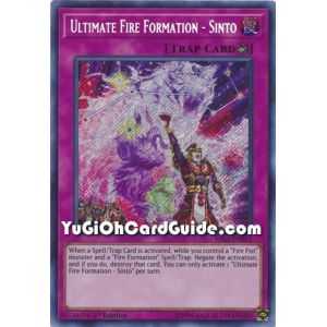 Ultimate Fire Formation - Sinto (Secret Rare) – Fists of the Gadgets | Carta YUGIOH en México