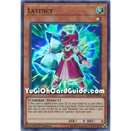 Latency (Super Rare) – Fists of the Gadgets | Carta YUGIOH en México