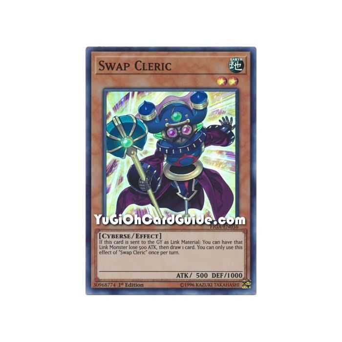 Swap Cleric (Super Rare) – Fists of the Gadgets | Carta YUGIOH en México