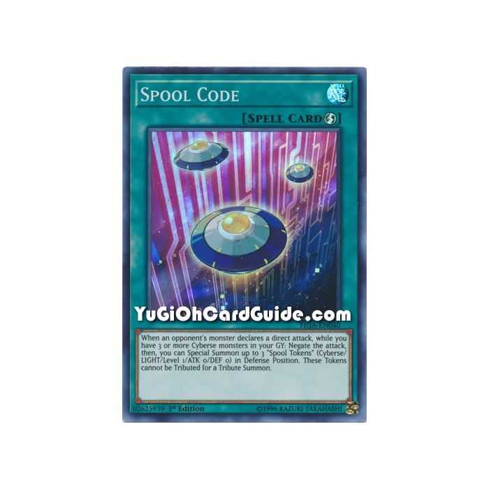 Spool Code (Super Rare) – Fists of the Gadgets | Carta YUGIOH en México