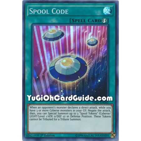 Spool Code (Super Rare) – Fists of the Gadgets | Carta YUGIOH en México