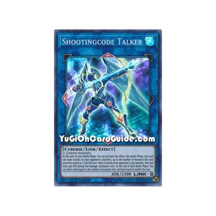 Shootingcode Talker (Super Rare) – Fists of the Gadgets | Carta YUGIOH en México