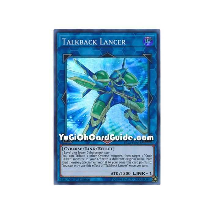 Talkback Lancer (Super Rare) – Fists of the Gadgets | Carta YUGIOH en México