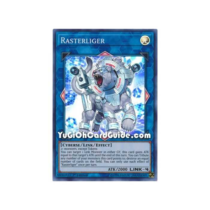 Rasterliger (Super Rare) – Fists of the Gadgets | Carta YUGIOH en México