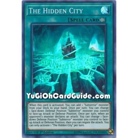The Hidden City (Super Rare) – Fists of the Gadgets | Carta YUGIOH en México