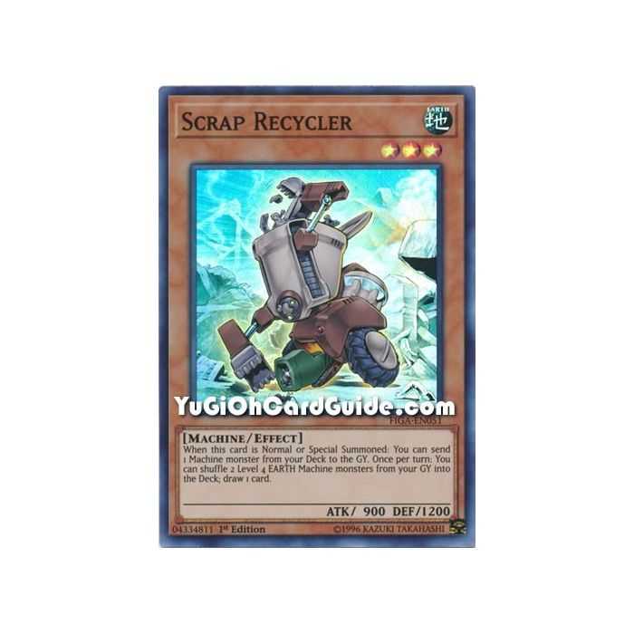 Scrap Recycler (Super Rare) – Fists of the Gadgets | Carta YUGIOH en México