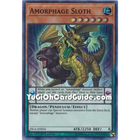 Amorphage Sloth (Super Rare) – Fists of the Gadgets | Carta YUGIOH en México