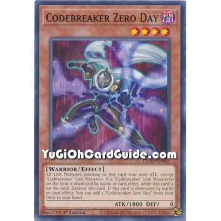 Codebreaker Zero Day (Common) – Eternity Code | Carta YUGIOH en México