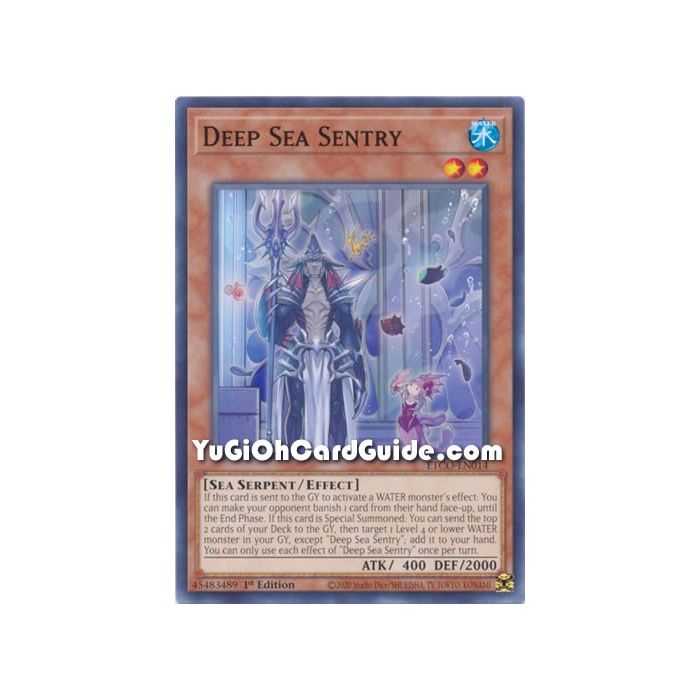 Deep Sea Sentry (Common) – Eternity Code | Carta YUGIOH en México