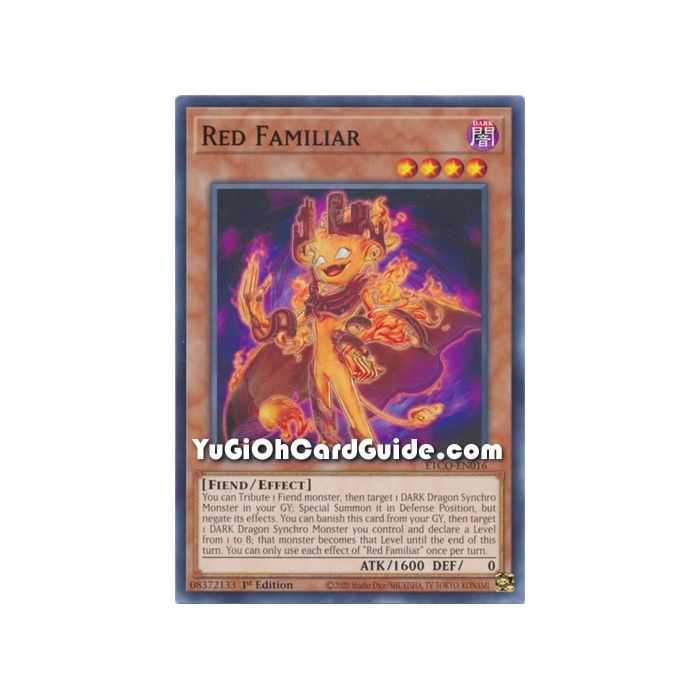 Red Familiar (Common) – Eternity Code | Carta YUGIOH en México