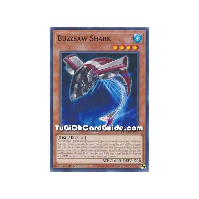 Buzzsaw Shark (Common) – Eternity Code | Carta YUGIOH en México
