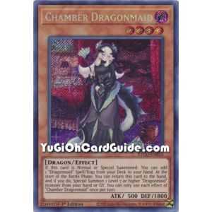 Chamber Dragonmaid (Secret Rare) – Eternity Code | Carta YUGIOH en México