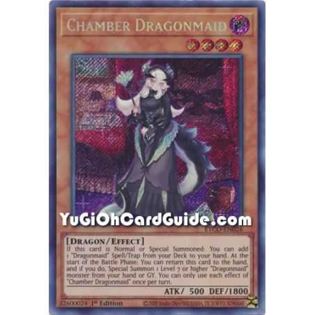 Chamber Dragonmaid (Secret Rare) – Eternity Code | Carta YUGIOH en México