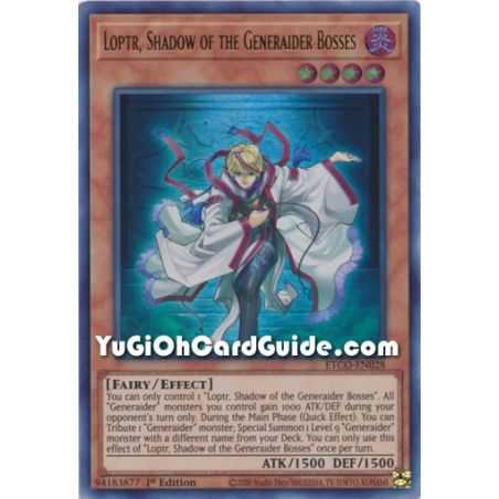 Loptr, Shadow of the Generaider Bosses (Ultra Rare) – Eternity Code | Carta YUGIOH en México
