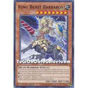 King Beast Barbaros (Common) – Eternity Code | Carta YUGIOH en México