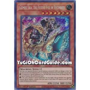 Gizmek Uka, the Festive Fox of Fecundity (Secret Rare) – Eternity Code | Carta YUGIOH en México