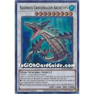 Ravenous Crocodragon Archethys (Ultra Rare) – Eternity Code | Carta YUGIOH en México