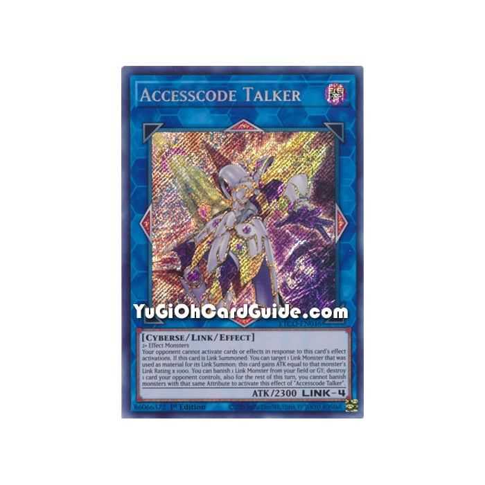 Accesscode Talker (Secret Rare) – Eternity Code | Carta YUGIOH en México