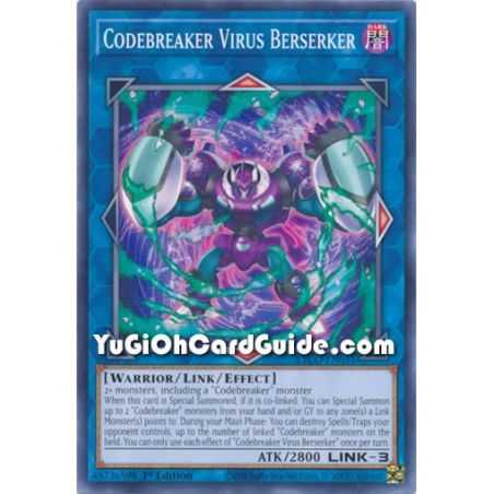 Codebreaker Virus Berserker (Common) – Eternity Code | Carta YUGIOH en México