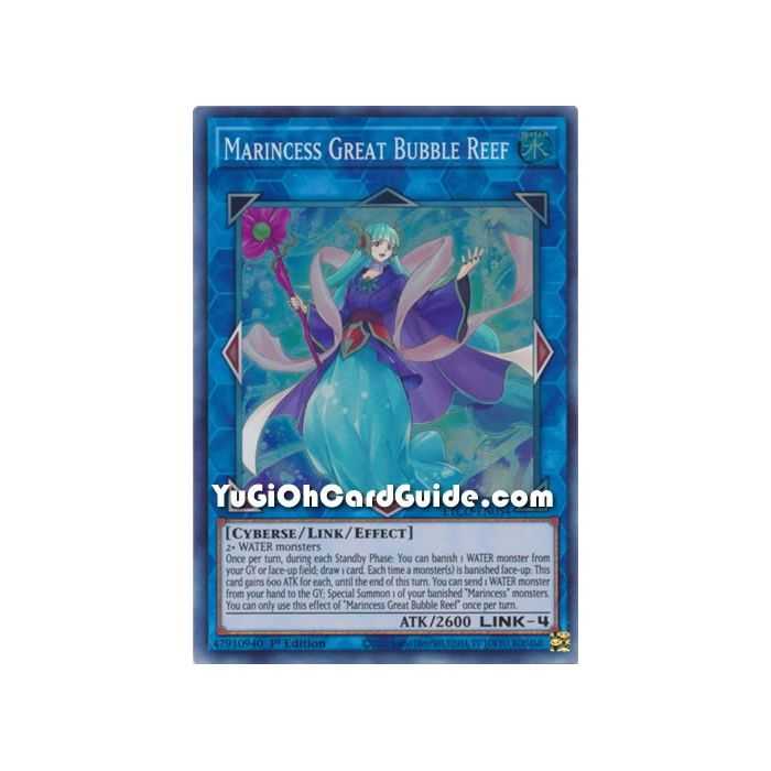 Marincess Great Bubble Reef (Super Rare) – Eternity Code | Carta YUGIOH en México