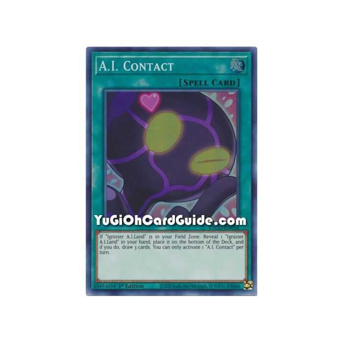A.I. Contact (Super Rare) – Eternity Code | Carta YUGIOH en México
