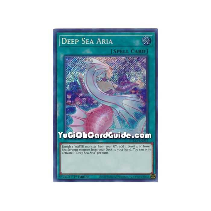 Deep Sea Aria (Secret Rare) – Eternity Code | Carta YUGIOH en México