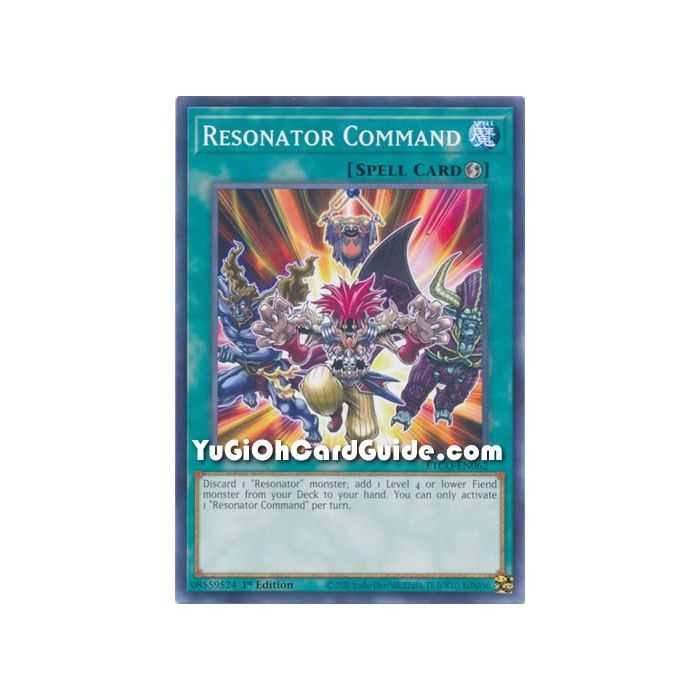 Resonator Command (Common) – Eternity Code | Carta YUGIOH en México