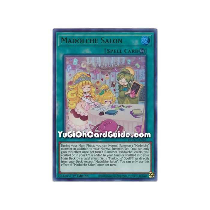 Madolche Salon (Ultra Rare) – Eternity Code | Carta YUGIOH en México