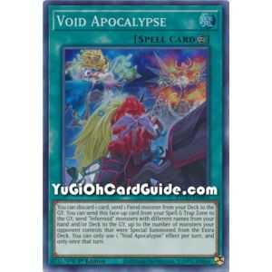 Void Apocalypse (Super Rare) – Eternity Code | Carta YUGIOH en México