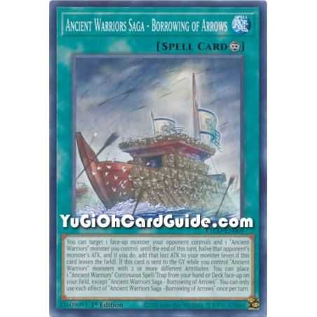 Ancient Warriors Saga - Borrowing of Arrows (Common) – Eternity Code | Carta YUGIOH en México