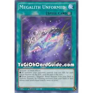 Megalith Unformed (Common) – Eternity Code | Carta YUGIOH en México