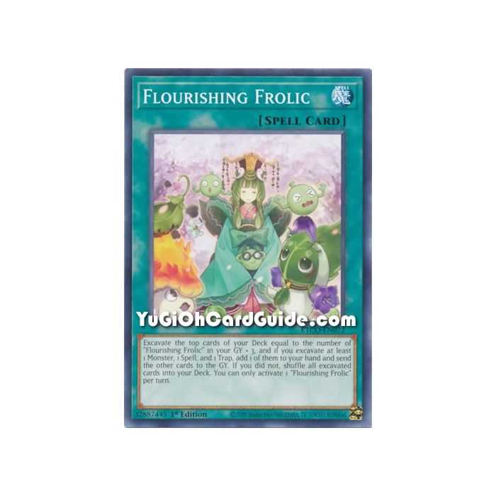 Flourishing Frolic (Common) – Eternity Code | Carta YUGIOH en México