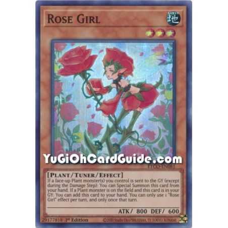 Rose Girl (Super Rare) – Eternity Code | Carta YUGIOH en México
