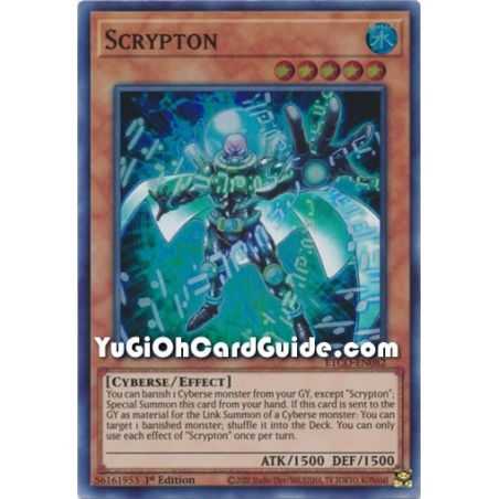 Scrypton (Super Rare) – Eternity Code | Carta YUGIOH en México