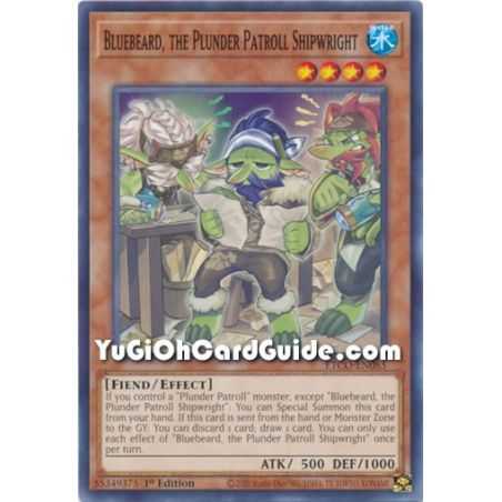 Bluebeard, the Plunder Patroll Shipwright (Common) – Eternity Code | Carta YUGIOH en México