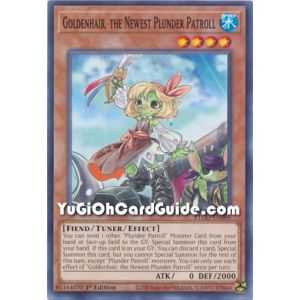 Goldenhair, the Newest Plunder Patroll (Common) – Eternity Code | Carta YUGIOH en México