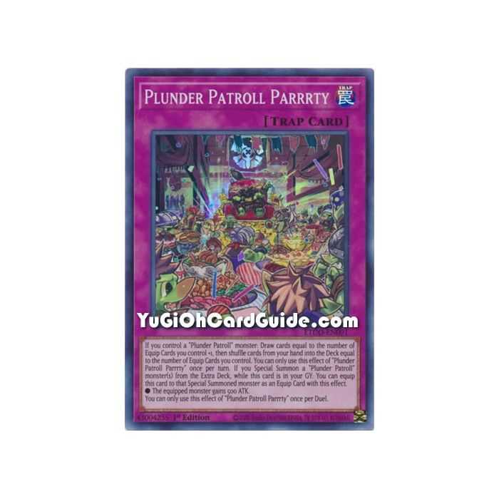 Plunder Patroll Parrrty (Super Rare) – Eternity Code | Carta YUGIOH en México