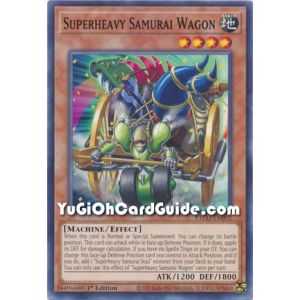 Superheavy Samurai Wagon (Common) – Eternity Code | Carta YUGIOH en México