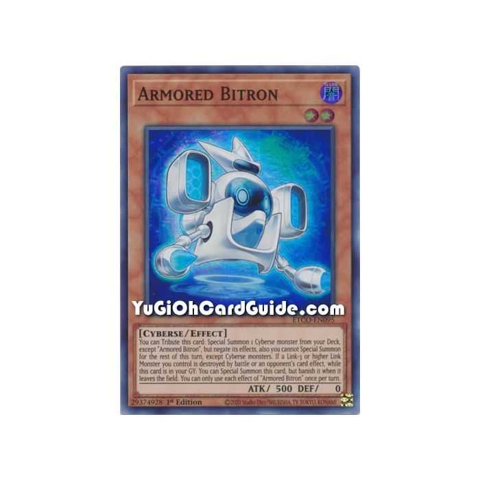 Armored Bitron (Super Rare) – Eternity Code | Carta YUGIOH en México