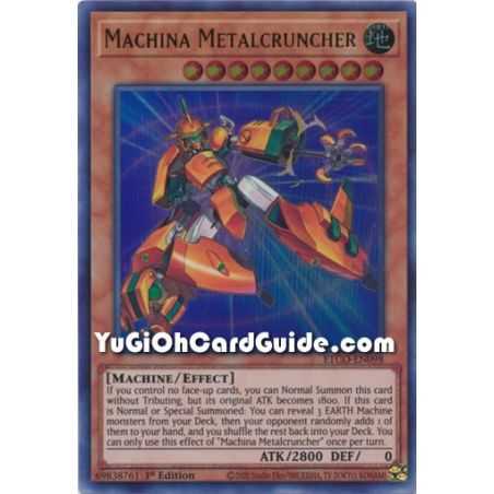 Machina Metalcruncher (Ultra Rare) – Eternity Code | Carta YUGIOH en México