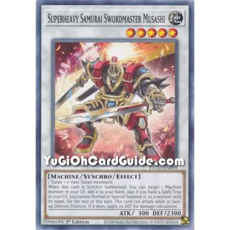 Superheavy Samurai Swordmaster Musashi (Common) – Eternity Code | Carta YUGIOH en México