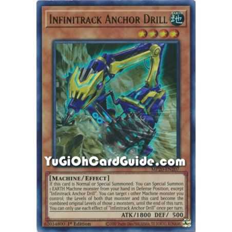Infinitrack Anchor Drill (Ultra Rare) – 2020 Tin of Lost Memories | Carta YUGIOH en México