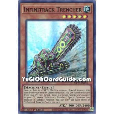 Infinitrack Trencher (Super Rare) – 2020 Tin of Lost Memories | Carta YUGIOH en México